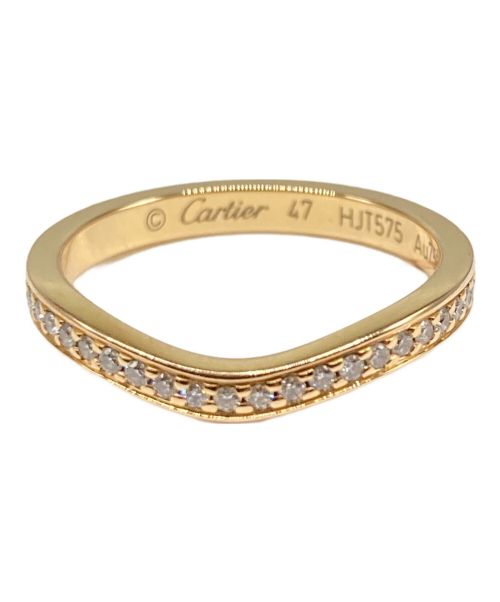 Cartier（カルティエ）Cartier (カルティエ) バレリーナ カーブ リング サイズ:7号の古着・服飾アイテム