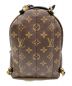 LOUIS VUITTON (ルイ ヴィトン) パームスプリングス バックパック ミニ/デイパック/リュック ブラウン：200000円