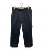 Barnstormerバーンストーマー）の古着「MACARTHUR2 2Tuck Trouser」｜ブラック