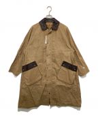 MADISON BLUEマディソンブルー）の古着「HUNTING LONG CT WAXED CLOTH COAT」｜ベージュ