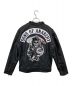 SONS OF ANARCHY (サンズ・オブ・アナーキー) レザージャケット ブラック サイズ:Ｓ：18000円