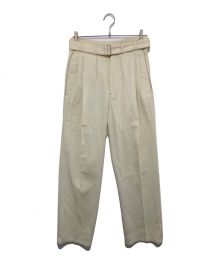 LEMAIRE（ルメール）の古着「LOOSE PLEATED PANTS」｜ベージュ