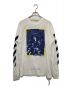 OFFWHITE（オフホワイト）の古着「DIAG CARAVAGGIO TEE LS」｜ホワイト