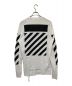 OFFWHITE (オフホワイト) DIAG CARAVAGGIO TEE LS ホワイト サイズ:M：10000円