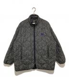 Needles×ts(s)ニードルズ×ティーエスエス）の古着「PIPING QUILT JACKET」｜グレー