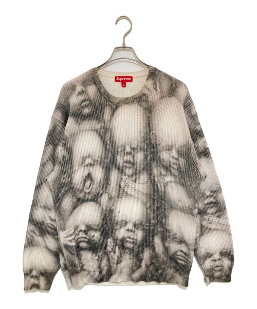 SUPREME（シュプリーム）SUPREME (シュプリーム) H.R. Giger Sweater グレー サイズ:Lの古着・服飾アイテム