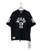 WTAPSダブルタップス）の古着「QB SS FOOTBALL TEE」｜ブラック