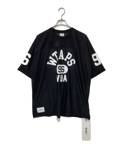 WTAPS（ダブルタップス）WTAPS (ダブルタップス) QB SS FOOTBALL TEE ブラック サイズ:04の古着・服飾アイテム