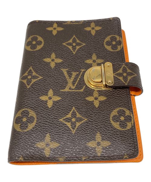 LOUIS VUITTON（ルイ ヴィトン）LOUIS VUITTON (ルイ ヴィトン) 手帳カバー ブラウンの古着・服飾アイテム