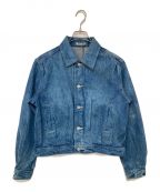 AURALEEオーラリー）の古着「SELVEDGE FADED LIGHT DENIM BLOUSON」｜インディゴ