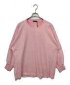 YLEVEイレーヴ）の古着「PIGMENT DYE OPEN END COTTON P/O / カットソー」｜ピンク