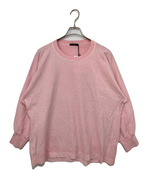 YLEVE（イレーヴ）YLEVE (イレーヴ) PIGMENT DYE OPEN END COTTON P/O / カットソー ピンク サイズ:1 未使用品の古着・服飾アイテム