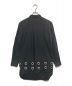 BLACK COMME des GARCONS (ブラック コムデギャルソン) ハトメデザインシャツ ブラック サイズ:S：13000円