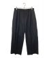 LE（エルイー）の古着「WIDE 2TUCK WOOL PANTS」｜ブラック