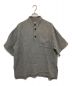 POSTELEGANT（ポステレガント）の古着「LINEN WOOL REVER POLO」｜グレー