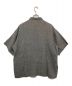 POSTELEGANT (ポステレガント) LINEN WOOL REVER POLO グレー サイズ:M：14000円