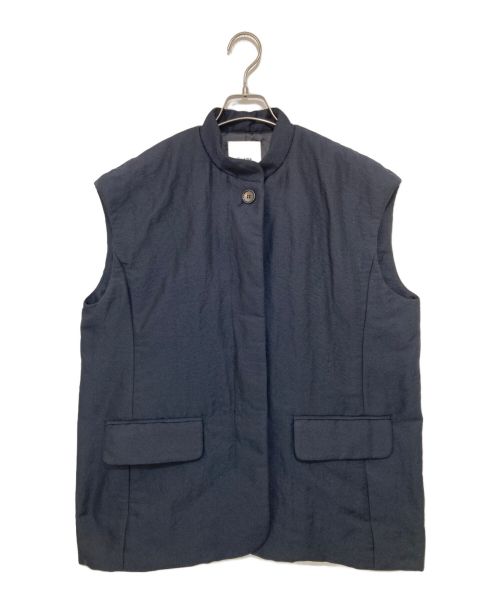 CLANE（クラネ）CLANE (クラネ) PADDED MESH VEST ネイビー サイズ:2の古着・服飾アイテム