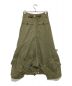 中古・古着 beautiful people (ビューティフルピープル) double-end military cloth cargo skirt カーキ サイズ:36：20000円