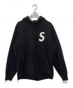 SUPREMEシュプリーム）の古着「S Logo Hooded Sweatshirt」｜ブラック