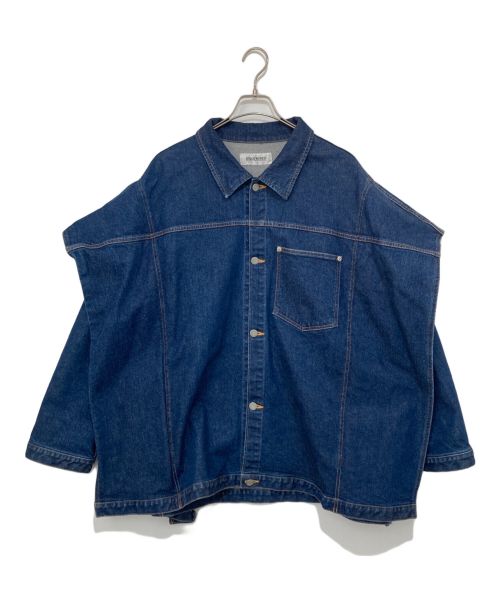 DISCOVERED（ディスカバード）DISCOVERED (ディスカバード) 2,5oz Stretch Denim Layered Blouson インディゴ サイズ:3の古着・服飾アイテム