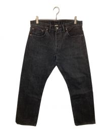 RRL（ダブルアールエル）の古着「SLIM FIT Wash New Black デニムパンツ」｜ブラック