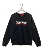 SUPREMEシュプリーム）の古着「Underline Crewneck」｜ブラック