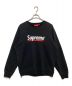 Supreme（シュプリーム）の古着「Underline Crewneck」｜ブラック