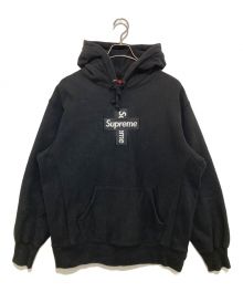 SUPREME（シュプリーム）の古着「cross box logo hoodie」｜ブラック