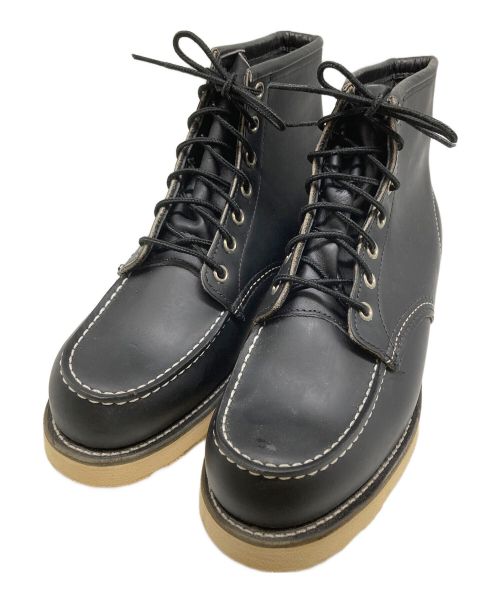 RED WING（レッドウィング）RED WING (レッドウィング) 6-inch Classic Moc ブラック サイズ:7 1/2の古着・服飾アイテム