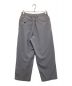 Graphpaper (グラフペーパー) Round Scale Wool Two Tuck Wide Pants グレー サイズ:1：18000円