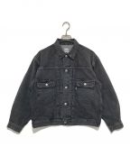 California General Storeカリフォルニアジェネラルストア）の古着「Organic Black Denim HMD G Jacket」｜ブラック