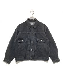 California General Store（カリフォルニアジェネラルストア）の古着「Organic Black Denim HMD G Jacket」｜ブラック