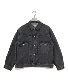 California General Store（カリフォルニアジェネラルストア）の古着「Organic Black Denim HMD G Jacket」｜ブラック