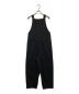 CLANE (クラネ) COCOON SALOPETTE PANTS ブラック：13000円