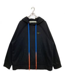 OFFWHITE（オフホワイト）の古着「VIRGIL ABLOH BACK ALLOW HOODIE」｜ブラック