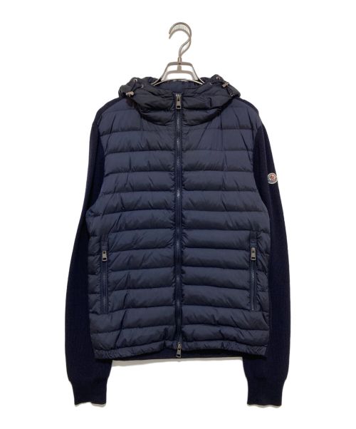 MONCLER（モンクレール）MONCLER (モンクレール) MAGLIONE TRICOT CARDIGAN ネイビー サイズ:Mの古着・服飾アイテム