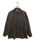 blurhms（ブラームス）の古着「WOOL VOILE GUSSET PKT SHIRT」｜グレー