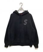 SUPREMEシュプリーム）の古着「S Logo Hooded Sweatshirt」｜ブラック