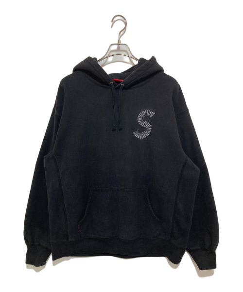 SUPREME（シュプリーム）SUPREME (シュプリーム) S Logo Hooded Sweatshirt ブラック サイズ:XLの古着・服飾アイテム