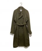 OVERCOATオーバーコート）の古着「RAGLAN SLEEVE OVERCOAT」｜カーキ