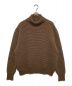 BISOWN（BISOWN）の古着「TUCK TURTLE KNIT」｜ブラウン