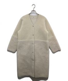 Enchainement（アンシェヌマン）の古着「Faux Mouton Coat」｜ホワイト