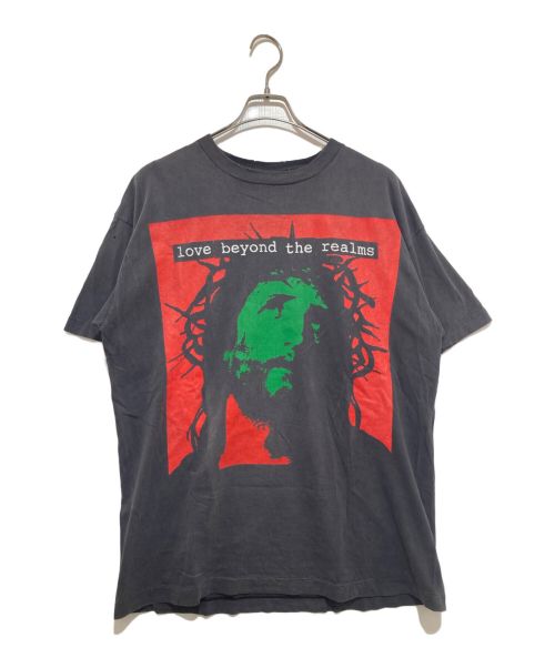 SAINT MICHAEL（セントマイケル）SAINT MICHAEL (セントマイケル) SS TEE LOVE BEYOND ブラック サイズ:Lの古着・服飾アイテム