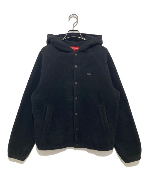 SUPREME（シュプリーム）Supreme (シュプリーム) Polartec Hooded Raglan ブラック サイズ:Sの古着・服飾アイテム