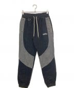 SAPEurサプール）の古着「Denim Track Pants」｜ブラック