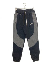 SAPEur（サプール）の古着「Denim Track Pants」｜ブラック