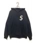 Supreme（シュプリーム）の古着「S logo split hooded」｜ブラック