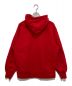 Supreme (シュプリーム) cross box logo hoodie レッド サイズ:M：32000円