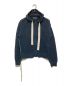 NKNIT（ンニット）の古着「mesh knit zip hoodie」｜グリーン