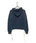 NKNIT (ンニット) mesh knit zip hoodie グリーン サイズ:下記参照：10000円